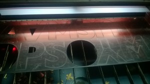 Акриловый логотип