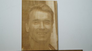 Арнольд Шварцнегер - гравировка