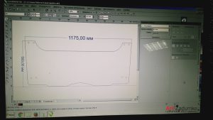 Макет ветрового стекла для квадроцикла