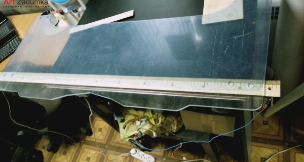 Гибка оргстекла нихромовой струной