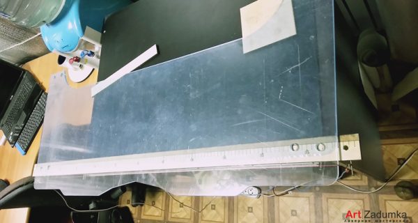 Гибка оргстекла нихромовой струной