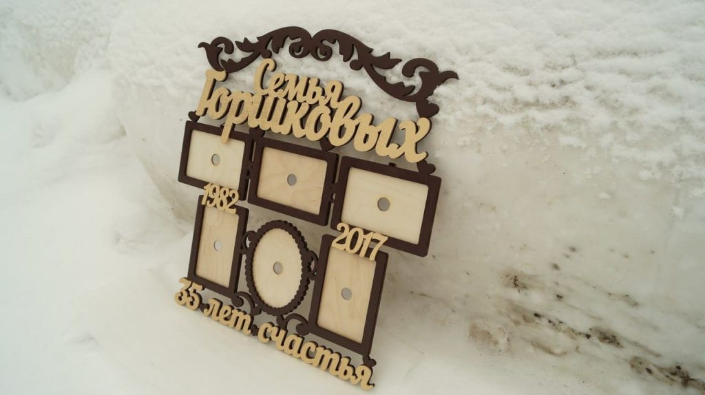 фоторамка на стену