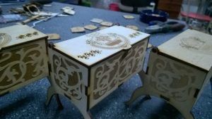 Шкатулки с гербом ЧР